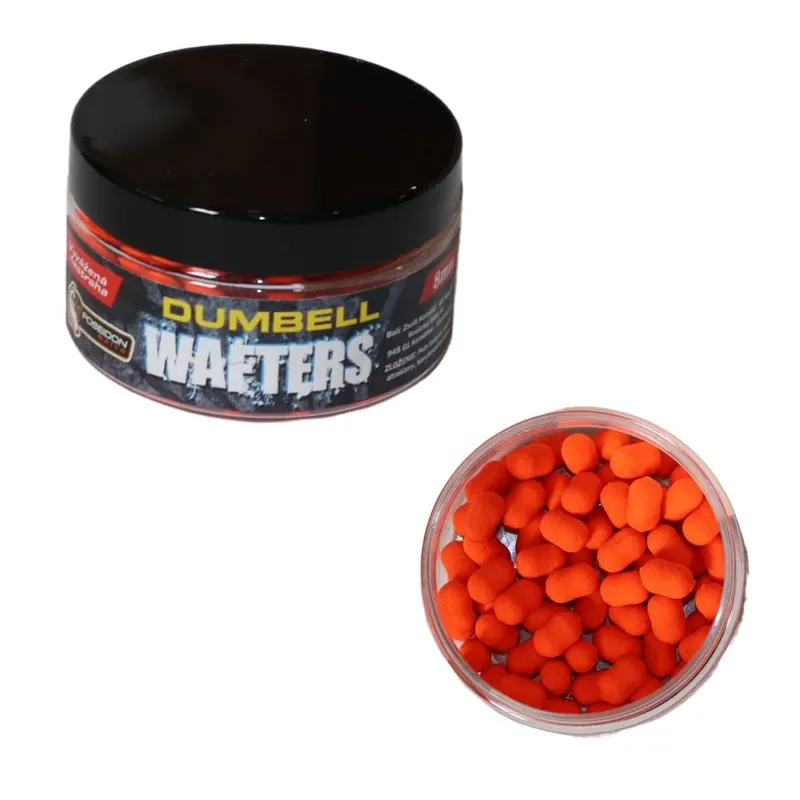Poseidon Dumbell Wafters Fluo Honig Pflaume 8 mm Autentický